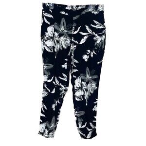 ❤️ ELIANE ROSE Fooral Graphic Pants Size L